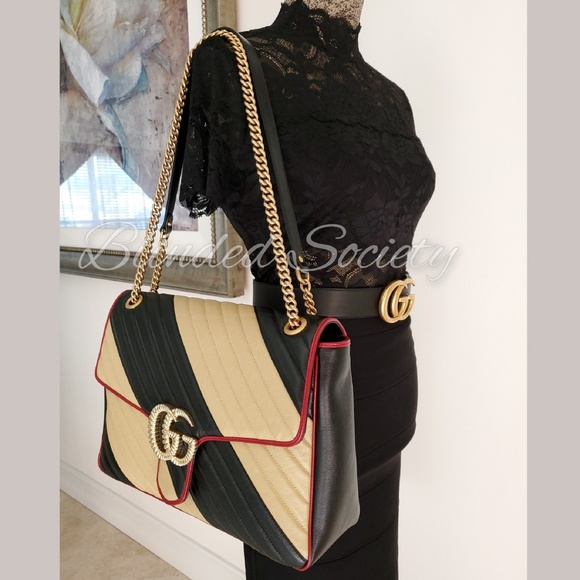 ☆☆SOLD☆☆ Gucci GG Marmont 2.0 Large Crossbody Bag - Picture 2 of 8
